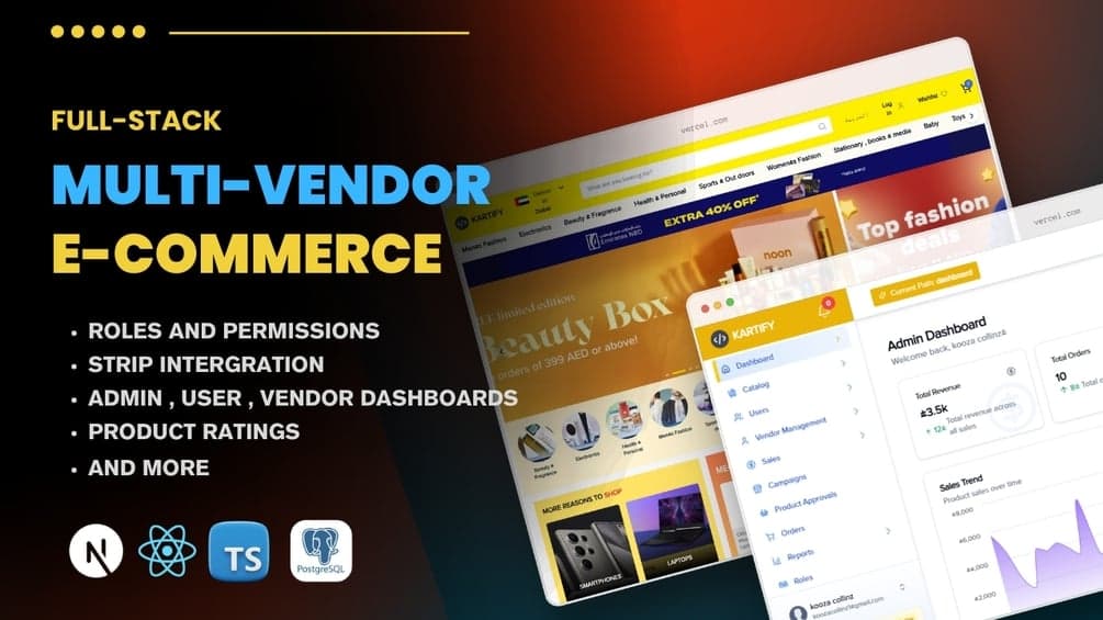 Advanced Multi-vendor E-commerce Platform
